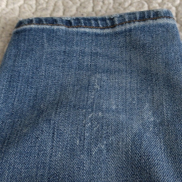 Madewell XS Skinny Overalls Adrian Wash Distressed Blue Jean Overalls - Picture 12 of 16